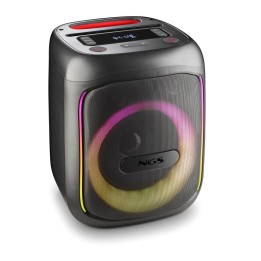 Altavoz NGS LED 80W TWS BT/USB/Aux Negro (WILDSWAGGO)