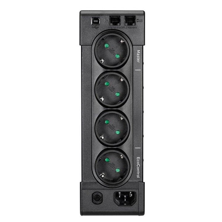 Eaton Ellipse PRO 650 DIN SAI de Línea Interactiva 650VA 400W con 4 Salidas AC Tipo F