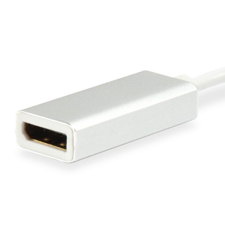 Cable EQUIP USB-C/M a DP/H 15cm Blanco (EQ133458)