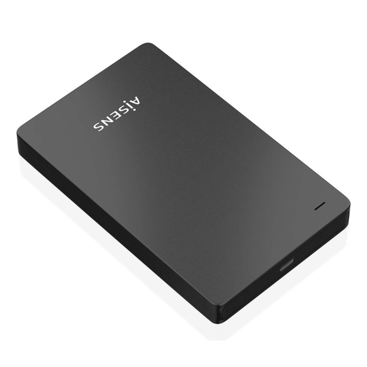 Caja Externa AISENS 2.5" SATA USB-C Negra (ASE-2542B)