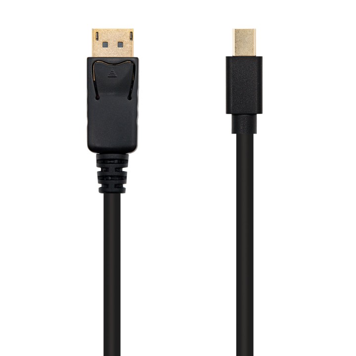 Nanocable MiniDP/M a DP/M 2m Negro (10.15.2402)