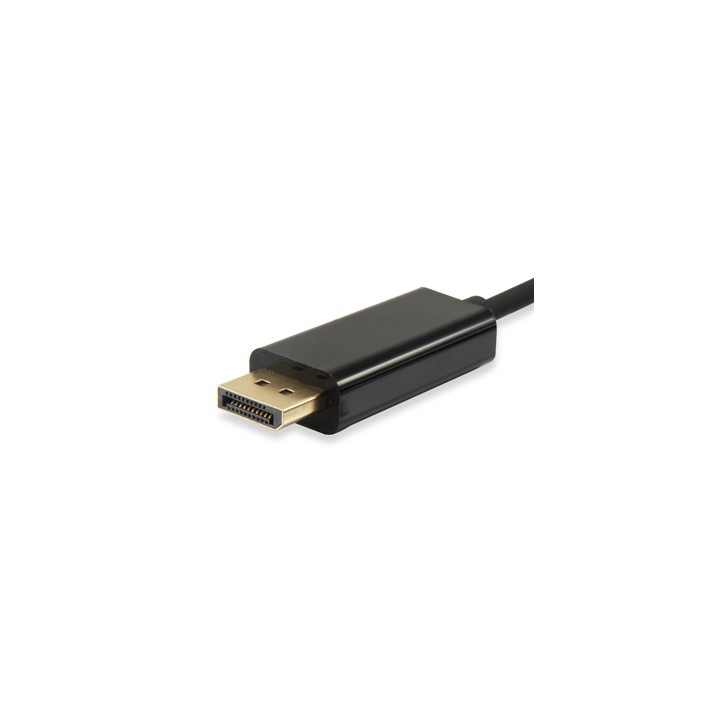 Cable EQUIP USB-C/M a DP/M 1.8m Negro (EQ133467)