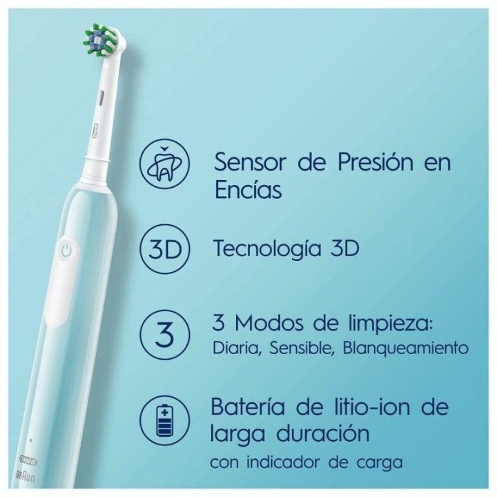 Oral-B Series Pro 1 Cepillo Dental Eléctrico Recargable Azul