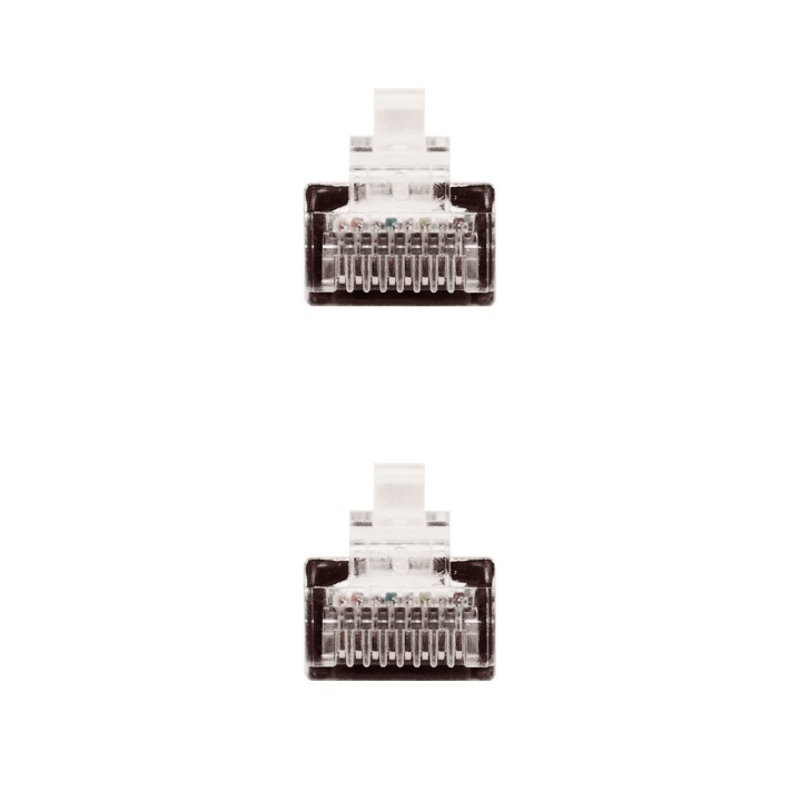 Nanocable RJ45 Cat6 UTP AWG24 0.5m Negro(10.20.0400-BK)