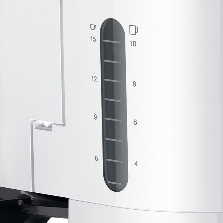 Braun Serie 1 KF1100 Cafetera Goteo de 10 Tazas 1000W Blanca