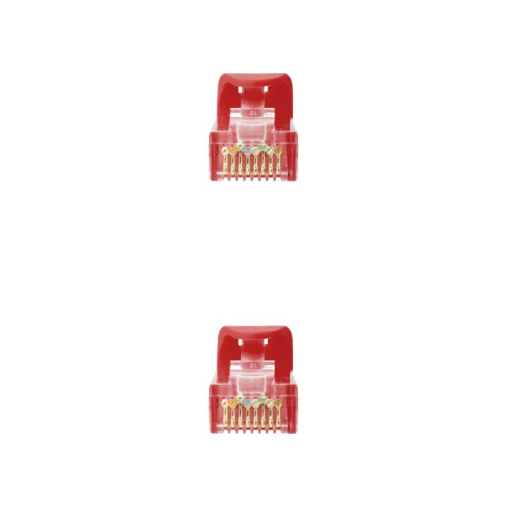 Nanocable RJ45 Cat.6A UTP AWG24 1m Rojo (10.20.1801-R)