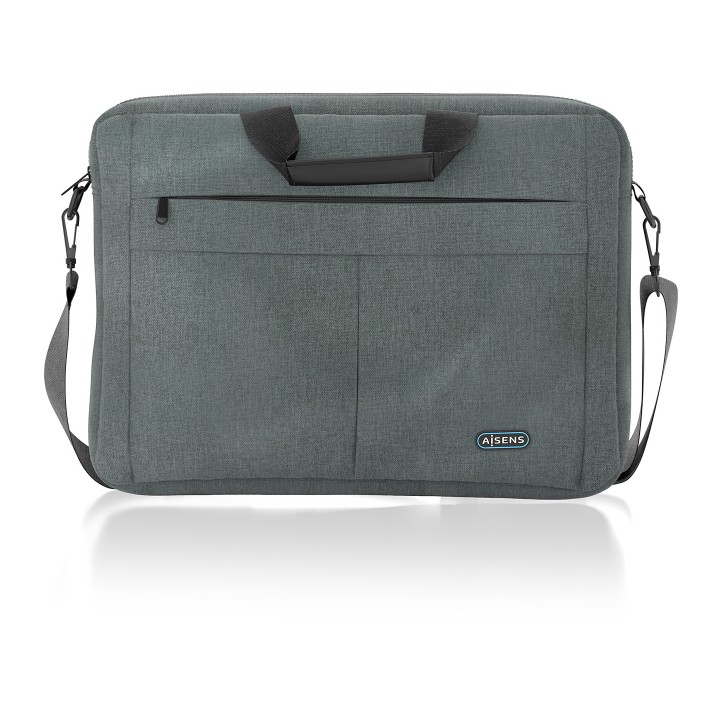 Maletín AISENS Poliéster 15.6" Gris (ASBG-BC025-GR)