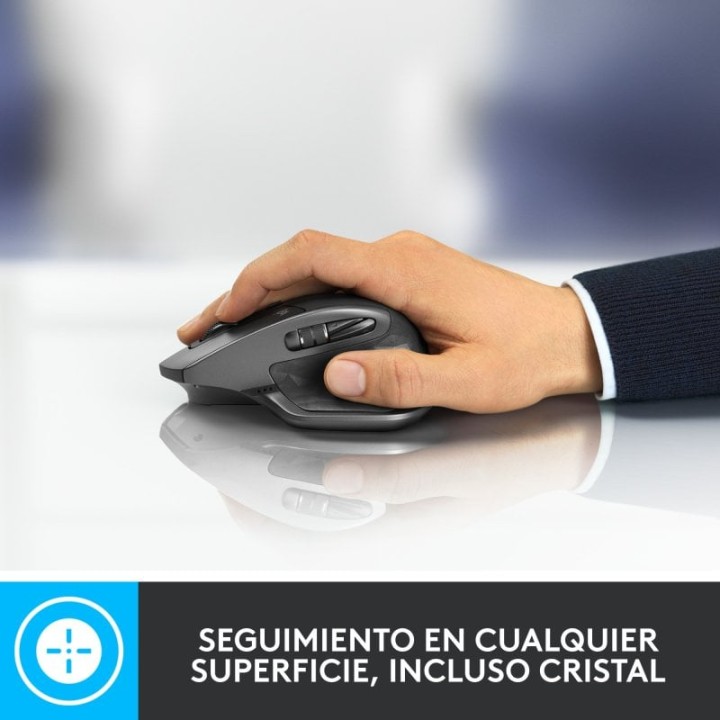 Logitech MX Master 2S Ratón Wireless 4000 DPI Negro