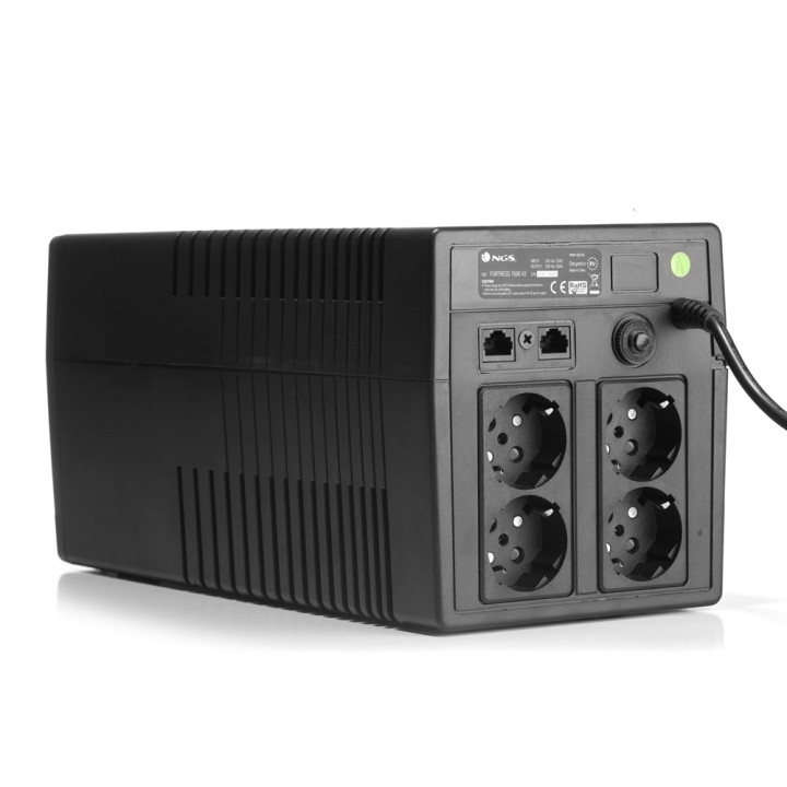 S.A.I. NGS FORTRESS 720W 1200VA Negra (FORTRESS 1500V2)