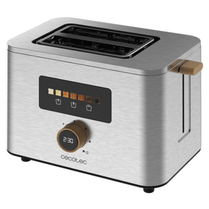 Cecotec Touch&Toast Double Tostadora 2 Rebanadas 950W