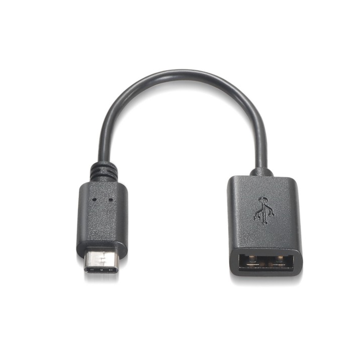 Cable AISENS USB-C/M a USB-A/H 15cm Negro (A107-0059)