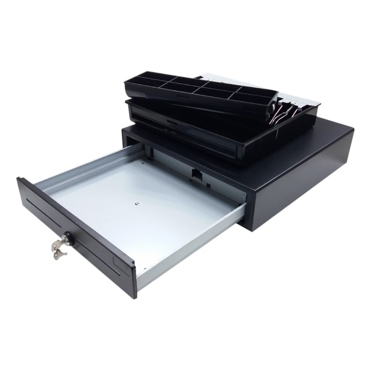 Cajón Portamonedas UNYKA 410x415x100mm Negro (56001)