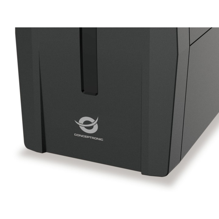 S.A.I. CONCEPTRONIC 850VA 480W 2xSchuko Negra(ZEUS02ES)