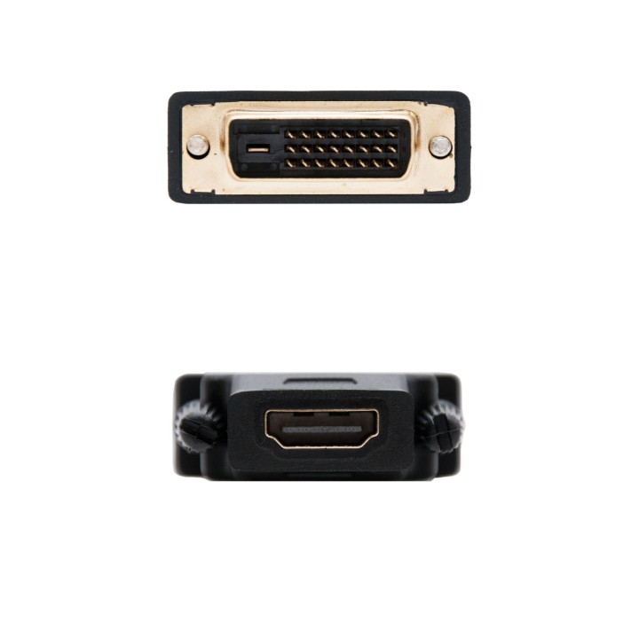 Adaptador Nanocable DVI 24+1/M a HDMI A/H (10.15.0700)