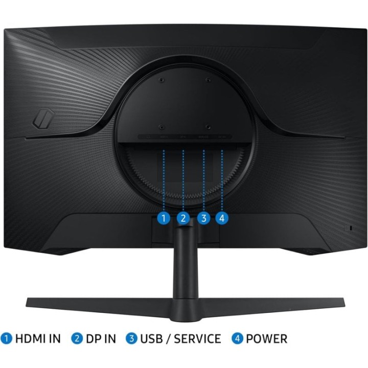 Samsung Odyssey LS27CG552EUXEN 27" LED Dual WQHD 165Hz Freesync Curvo