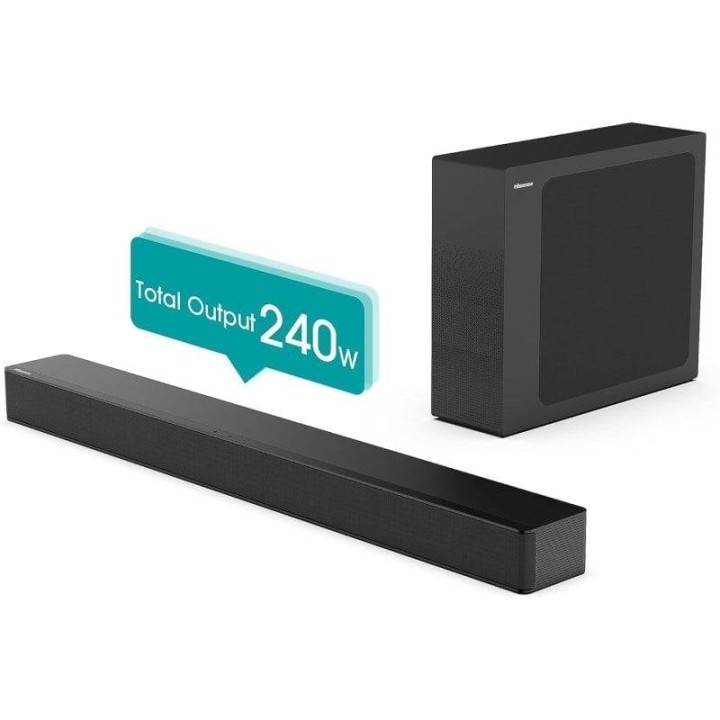 Hisense HS2100 Barra de Sonido Inalámbrica 2.1 240W