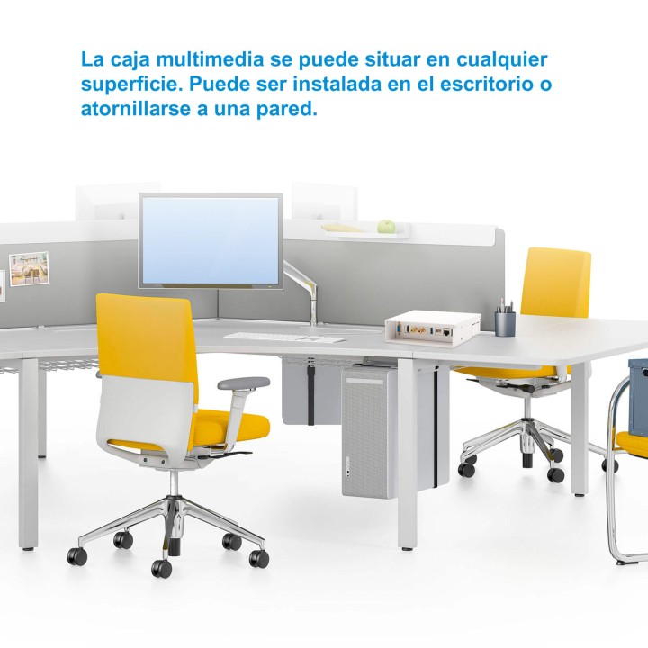 Caja Conexiones Nanocable Multimedia Pared (10.35.0003)