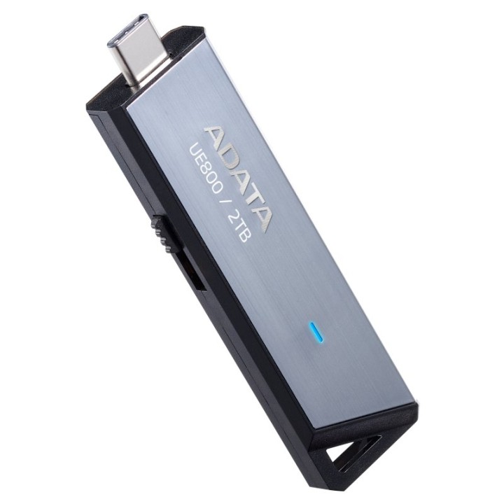 Adata ELITE UE800 Unidad Flash USB-C 2TB Plata
