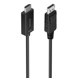 Cable AISENS DP/M a HDMI/M 3m Negro (A125-0895)