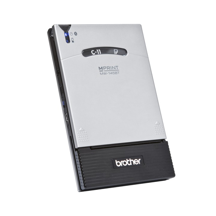 Impresora BROTHER Térmica USB BT Negra/Plata (MW-145BT)