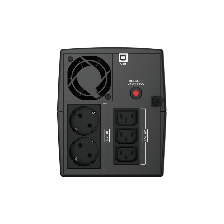 S.A.I. CONCEPTRONIC 1200VA 720W 2xSchuko USB (ZEUS03EM)