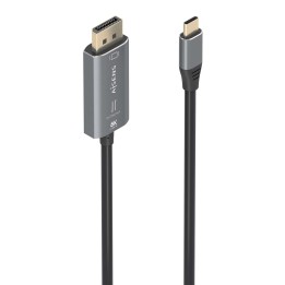 Conversor AISENS USB-C/M a DP/M 1.8m Negro (A109-0880)