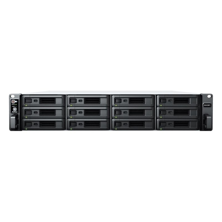 Synology RackStation RS2423RP+ NAS de Montaje en Rack 2U 12 Bahías Negro