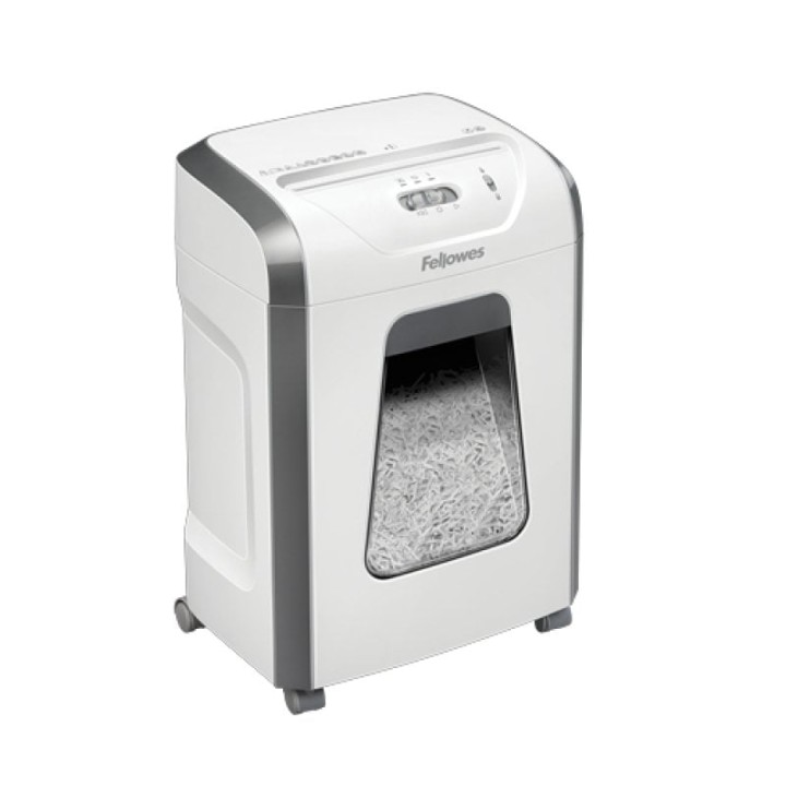 Fellowes 15C Destructora de Papel Corte en Partículas de 4x40mm Blanca