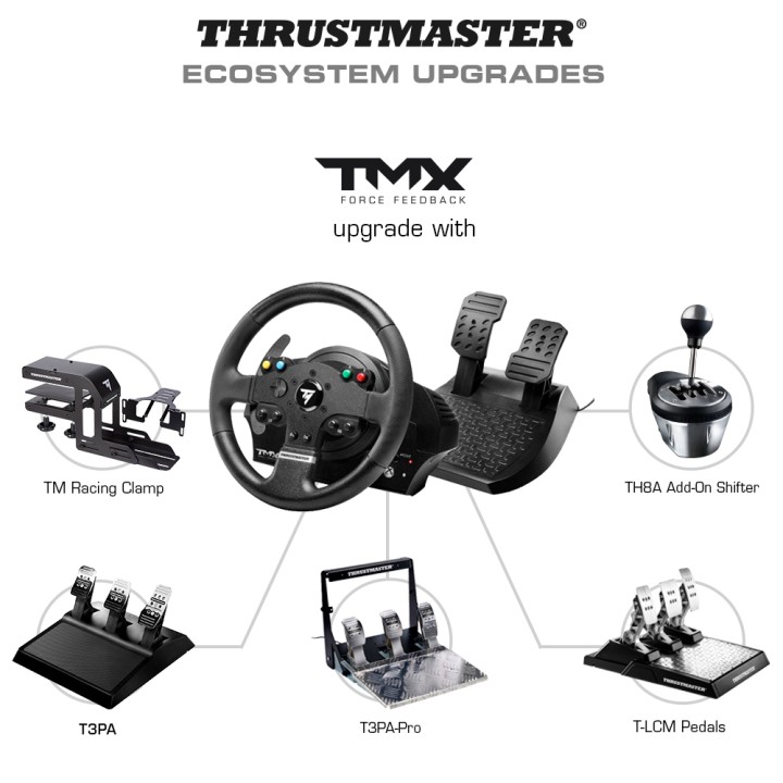 Volante Thrustmaster TMX Force PC Xbox Negro (4460136)