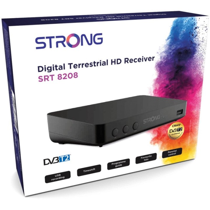 Strong SRT 8208 Receptor Terrestre de Alta Definición