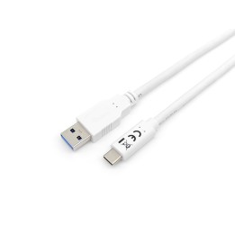 Cable EQUIP Usb3.2-C/M a Usb-A/M 2m Blanco (128364)