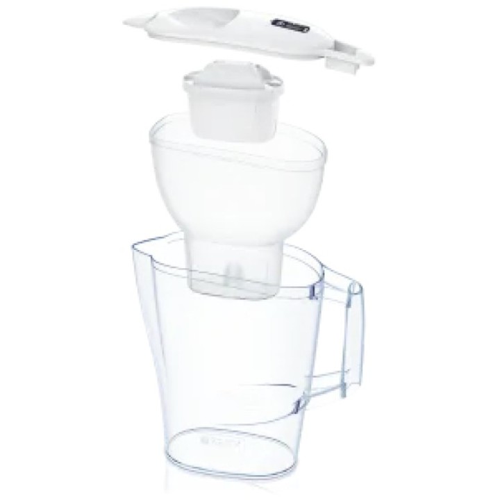 Brita Aluna Pack Jarra de Agua con Filtro 2.4L + 1 Filtro Blanco