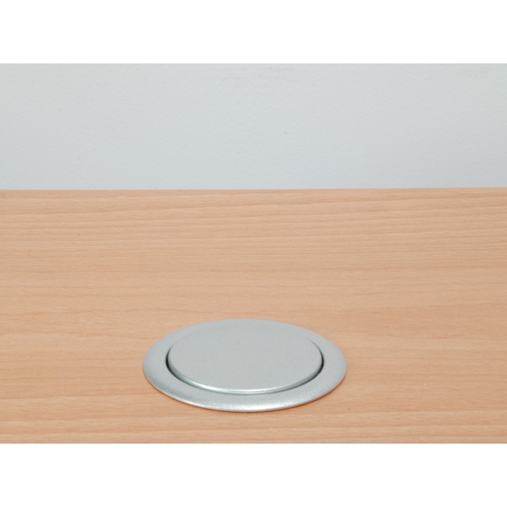 Regleta EQUIP 3 Tomas AC 2xUSB Negra/Plata (EQ333304)