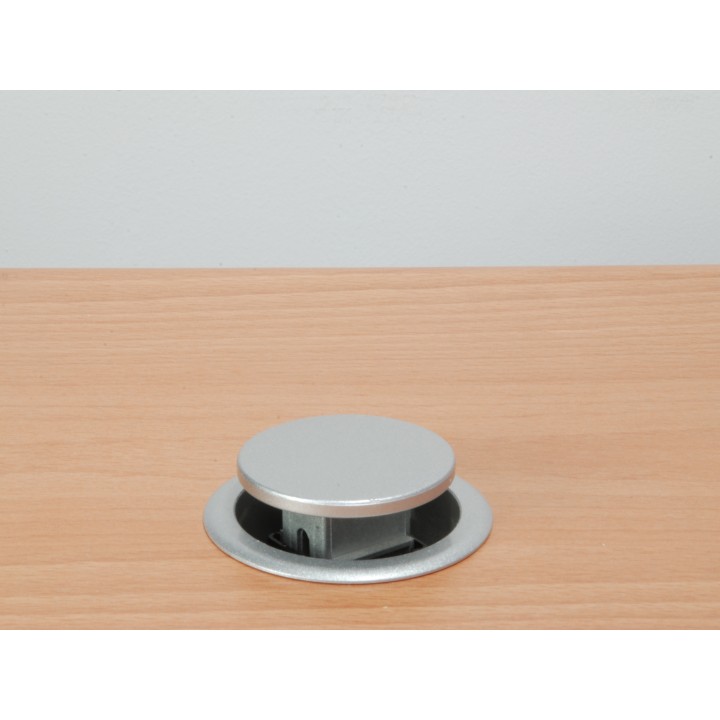 Regleta EQUIP 3 Tomas AC 2xUSB Negra/Plata (EQ333304)