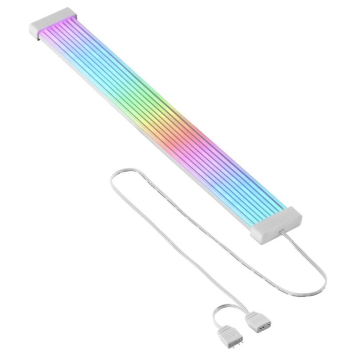 Mars Gaming MCA-16X Funda ARGB para Cable de Alimentación 16PIN (8+8) para Tarjeta Gráfica
