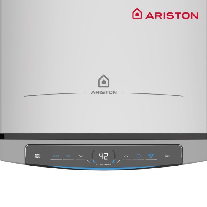 Ariston Velis Tech Dry Termo Eléctrico Multiposición Inteligente con Wi-Fi 80L B Gris