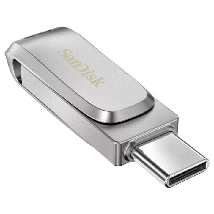 SanDisk Ultra Dual Drive Luxe 64GB USB-C/USB 3.2 Plata