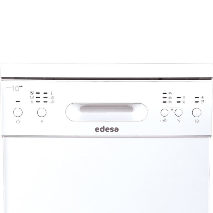 Edesa EDW-4610 WH Lavavajillas Capacidad 10 Cubiertos E Blanco