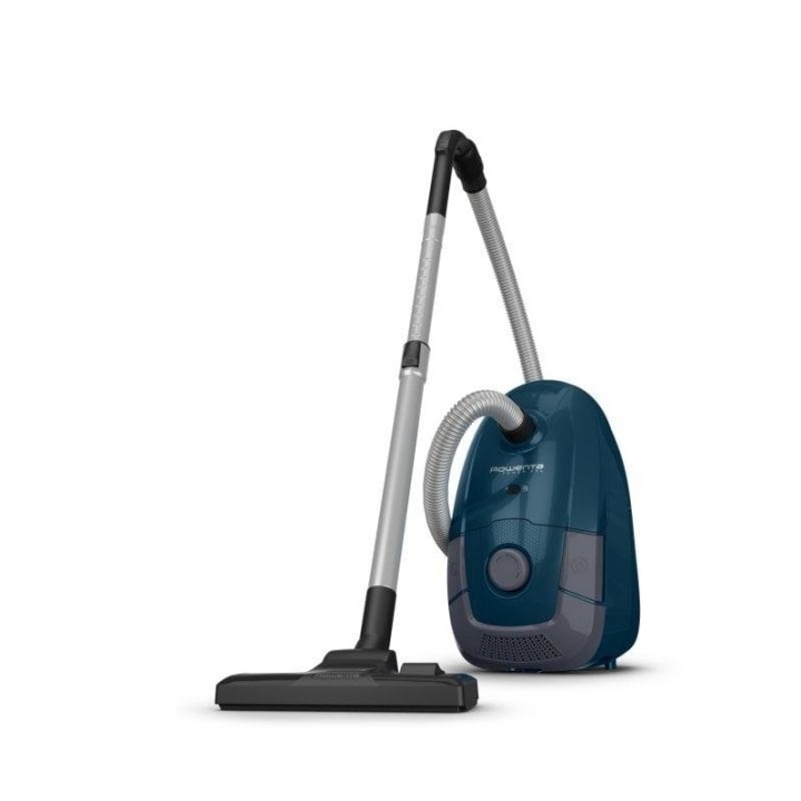 Rowenta RO3126 Power XXL Aspiradora de Suelo con Bolsa 900 W 4.5L Azul Oscuro/Gris