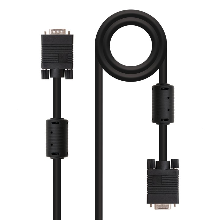 Nanocable VGA/M a VGA/H 1.8m Negro (10.15.0202)