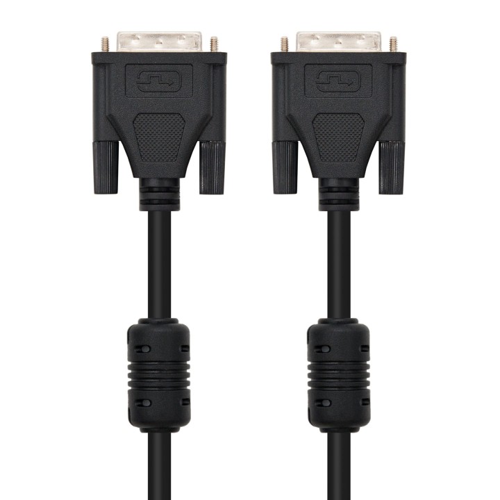 Nanocable DVI/M a DVI/M 5m Negro (10.15.0605)