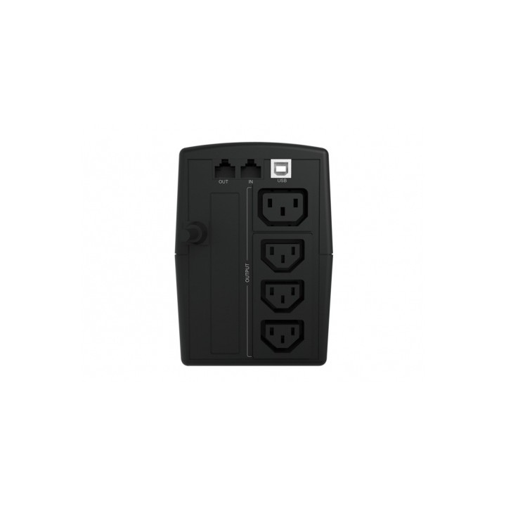 S.A.I. CONCEPTRONIC 650VA 360W 4 Tomas Negra (ZEUS01ES)