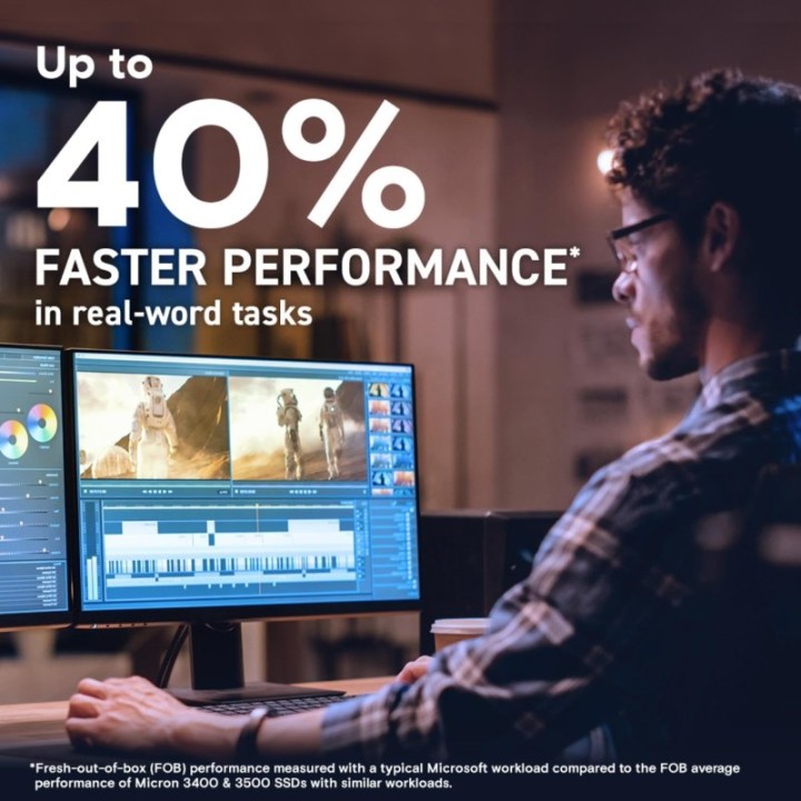 Crucial T705 1TB SSD M.2 PCIe Gen5 NVMe
