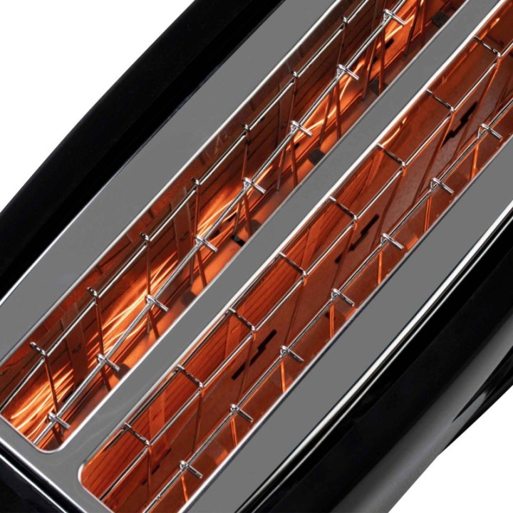 Jata JETT1585 Tostadora 2 Rebanadas Largas 1400W Negra