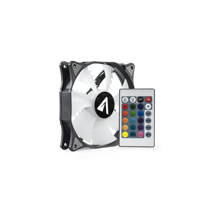 Ventilador Abysm 120mm RGB Negro/Blanco (831101)