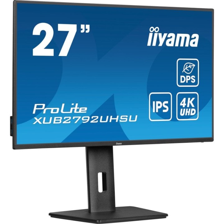 iiyama ProLite XUB2792UHSU-B6 27" IPS 4K 100Hz USB-C Altavoces Altura Ajustable