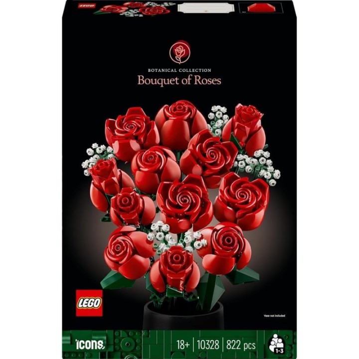 Lego Icons Ramo de Rosas Regalo Floral