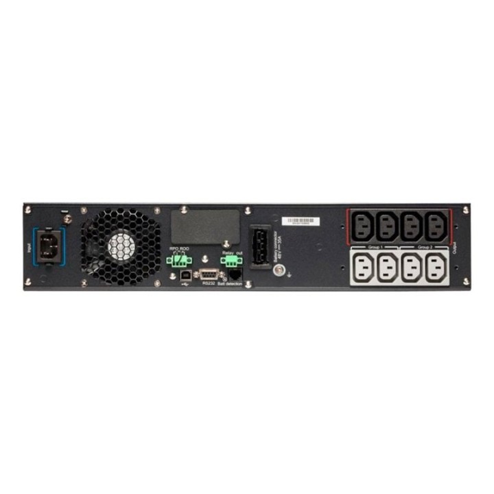 Eaton 9PX 1kVA SAI Doble Conversión (en línea) 1000W 8 salidas AC 2U Negro