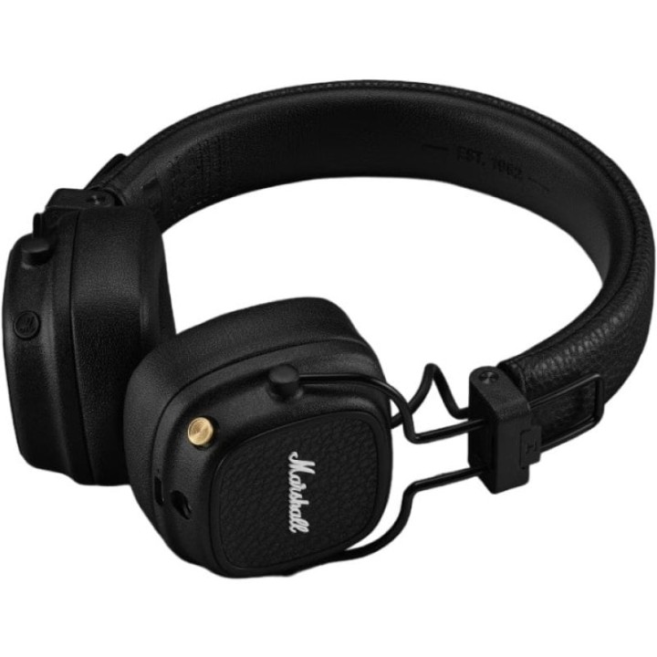 Marshall Major V Auriculares Inalámbricos Bluetooth con 100h de Autonomía Negro