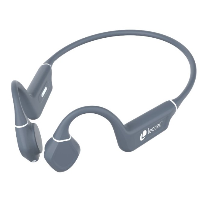 Leotec Kuri Auriculares Inalámbricos de Conducción Ósea IPX5 Gris